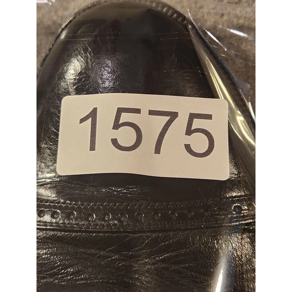 Mezlan Florence Shoes Mens Size 10 W Black Leather Cap Toe Dress Oxford Spain‎